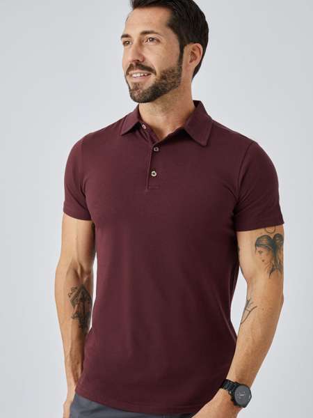 Fall Foundation Polo 5-Pack 2023 | Port Red Polo | Fresh Clean Threads